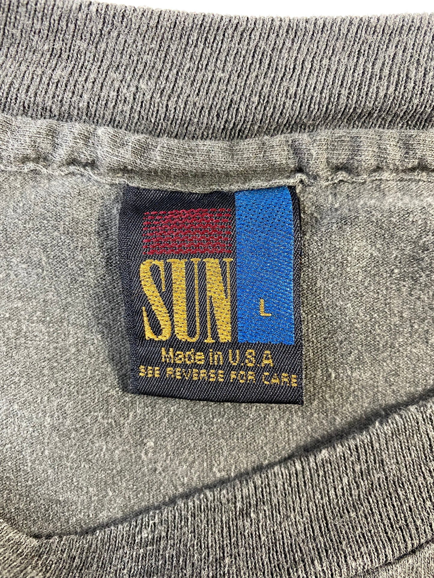 90's BUNS OF BLUBBER Made in USA Size L Vintage T- Shirt / A1811