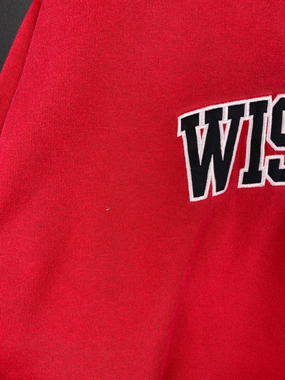 00' NIKE WISCONSIN Size XL Vintage College Sweat-Shirt / A1873