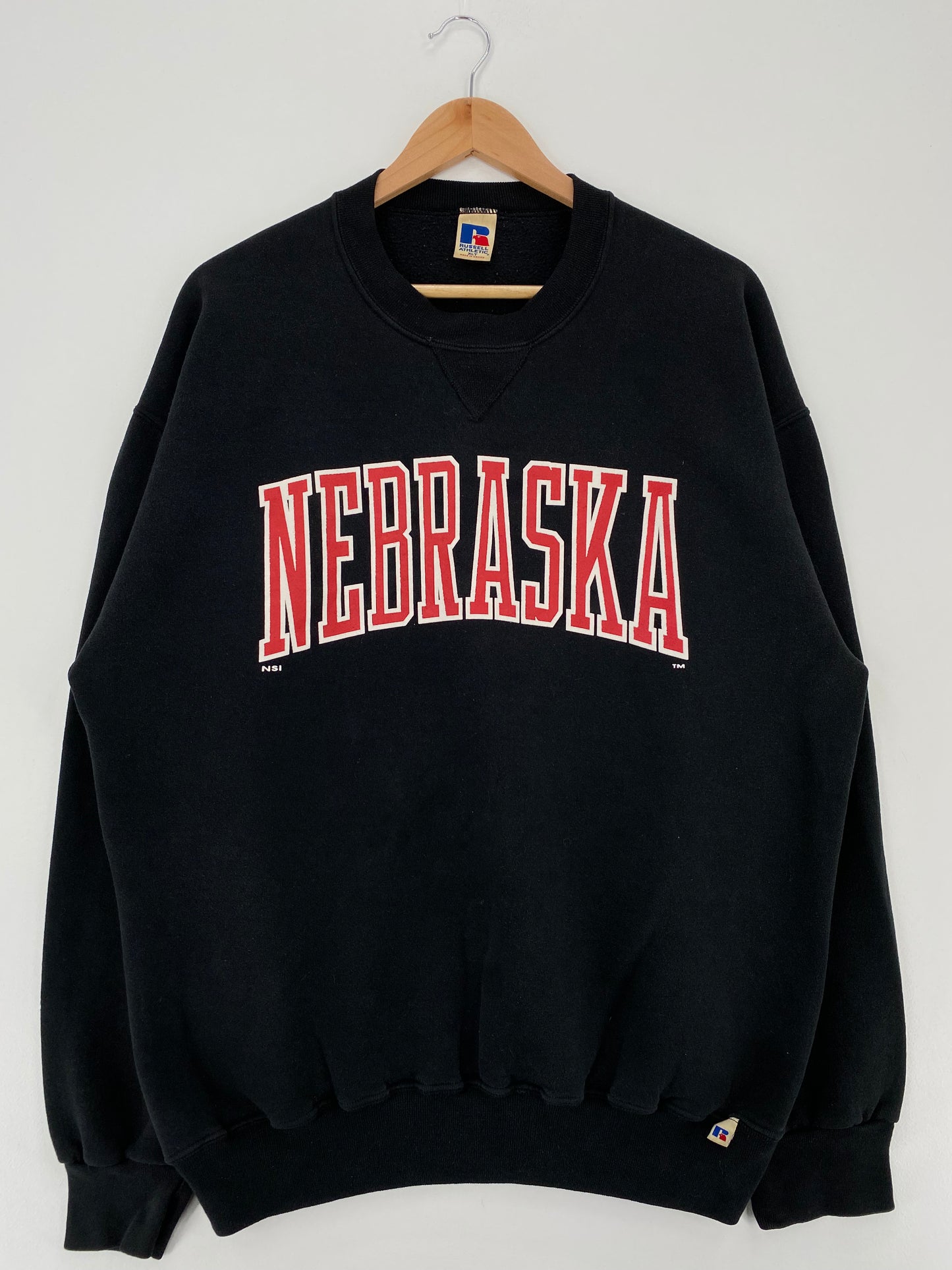 90’s NEBRASKA Size XL College Sweat-Shirt / A1878