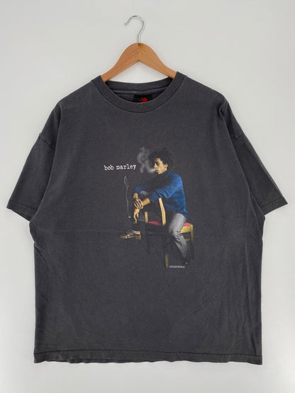 2002 BOB MARLEY Size XXL Vintage Music T- Shirt / A1889