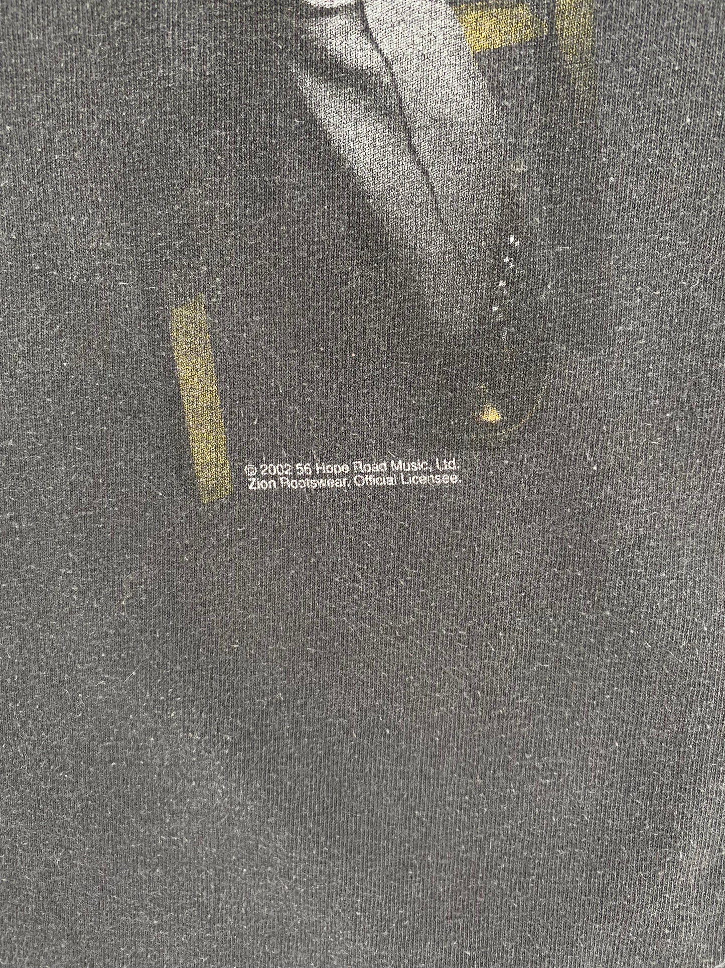 2002 BOB MARLEY Size XXL Vintage Music T- Shirt / A1889