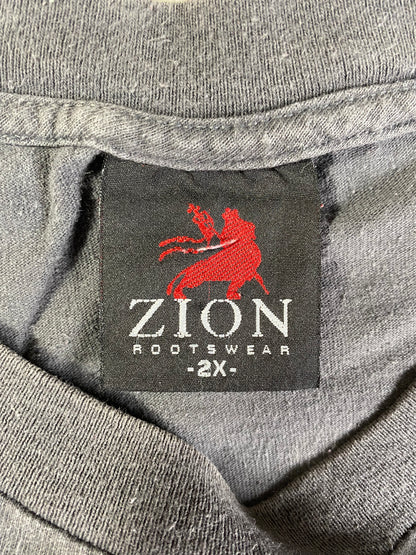 2002 BOB MARLEY Size XXL Vintage Music T- Shirt / A1889