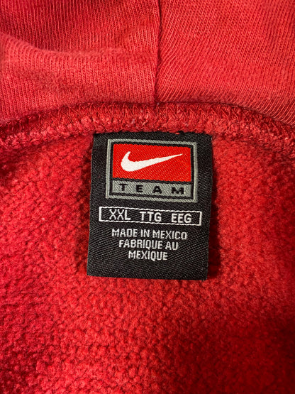 00' NIKE OKLAHOMA Size XXL Vintage College Hoodie Sweat-Shirt / A1910