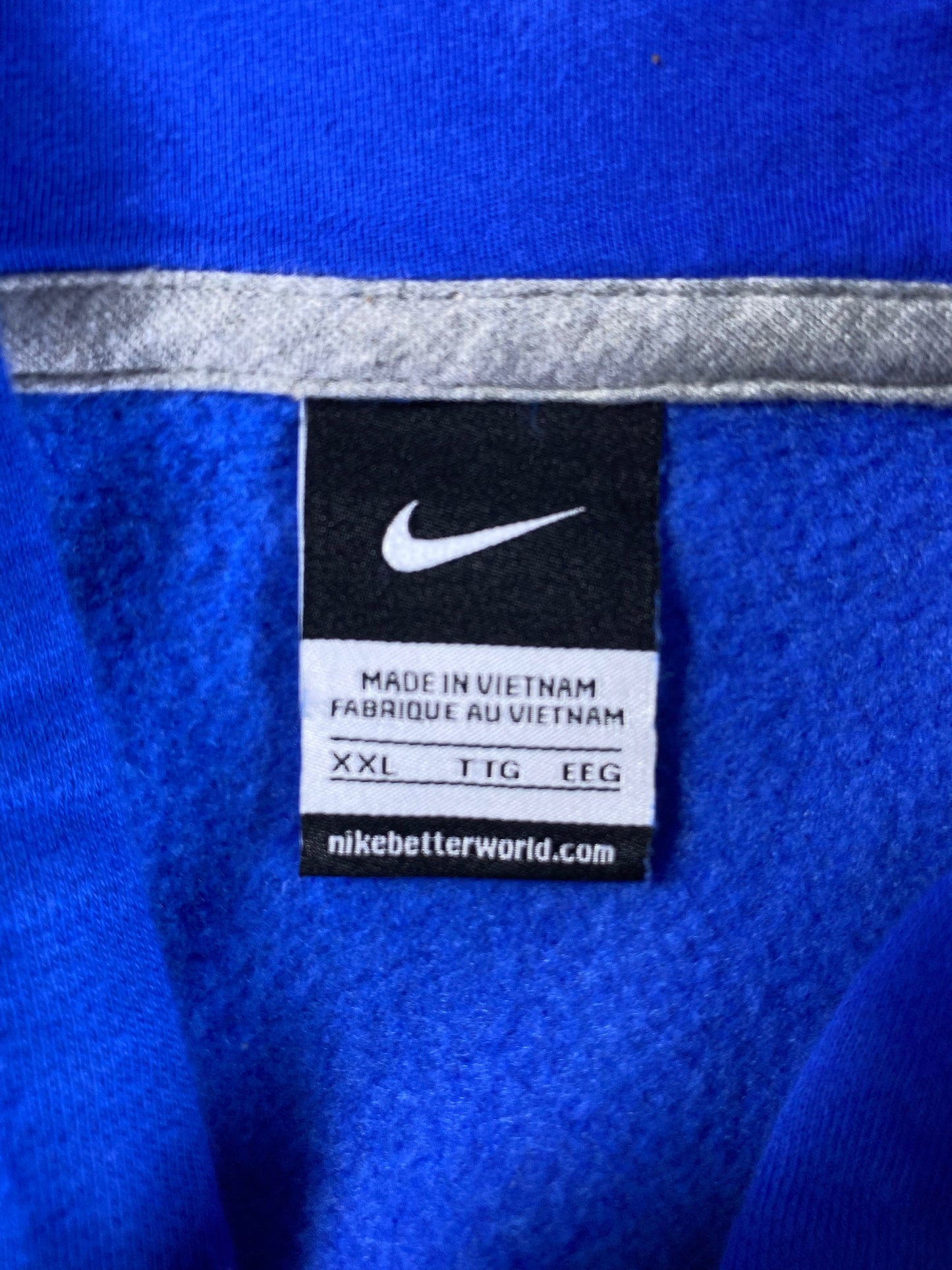 Vintage NIKE EAST SUPREME Size XXL Vintage College Hoodie Sweat-Shirt / A1911