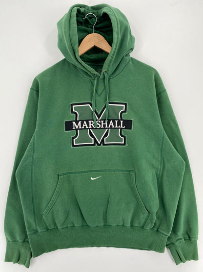 Vintage NIKE MARSHALL Size L Vintage College Hoodie Sweat-Shirt / A1913