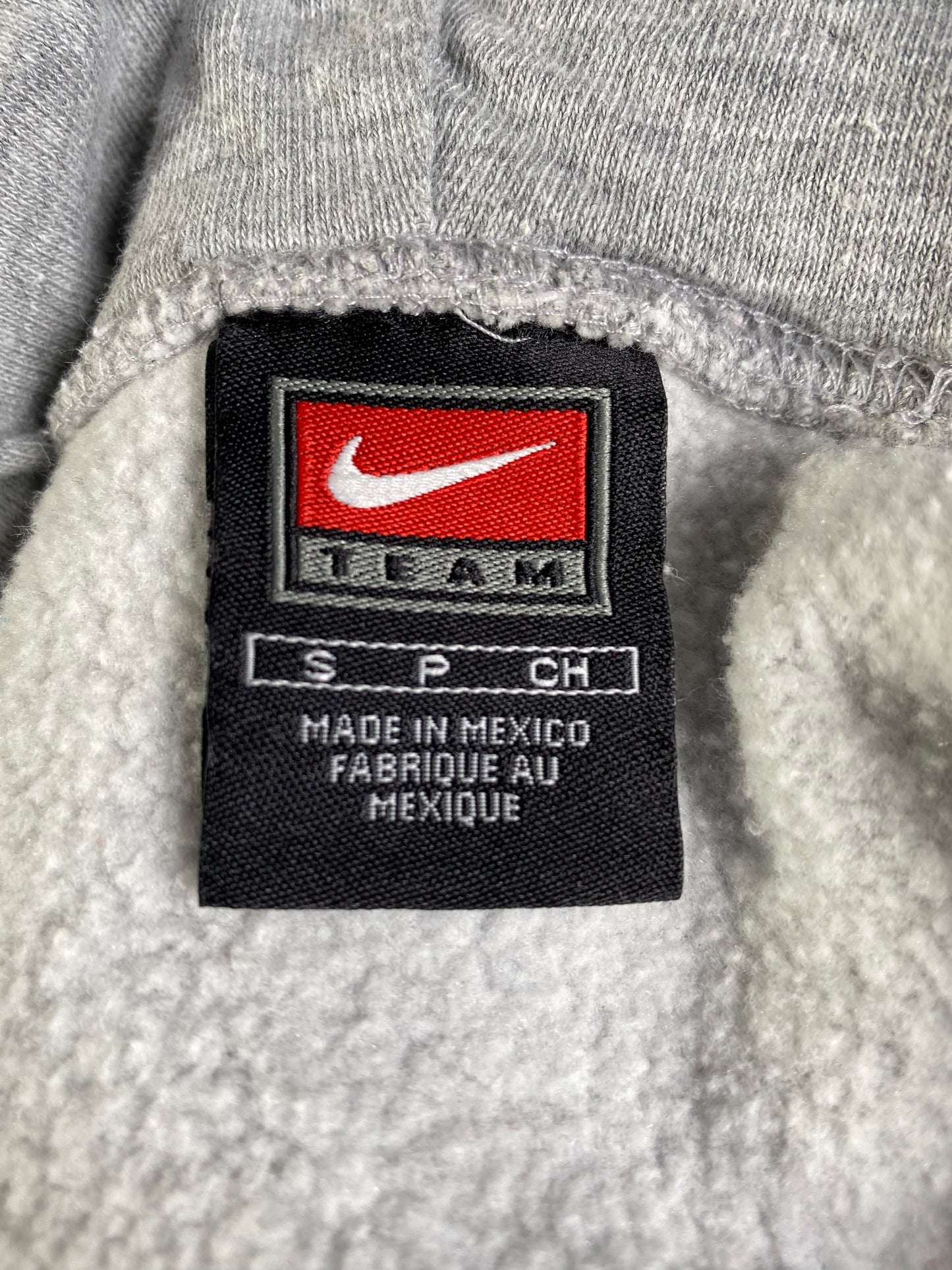 00' NIKE NEBRASKA Size S Vintage College Hoodie Sweat-Shirt / A1915
