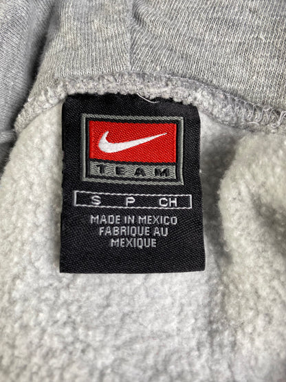 00' NIKE NEBRASKA Size S Vintage College Hoodie Sweat-Shirt / A1915