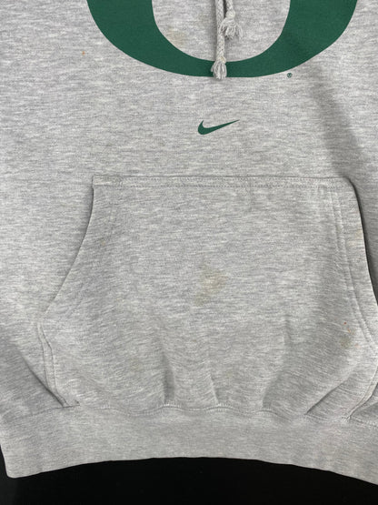 00' NIKE OREGON Size M Vintage College Hoodie Sweat-Shirt / A1916