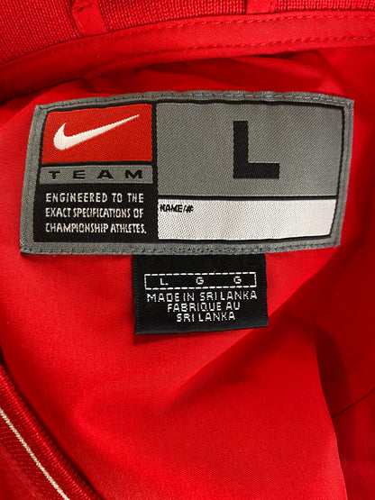 00' NIKE CINCINNATI BEARCATS Size L Vintage College Nylon Jacket  / A1943