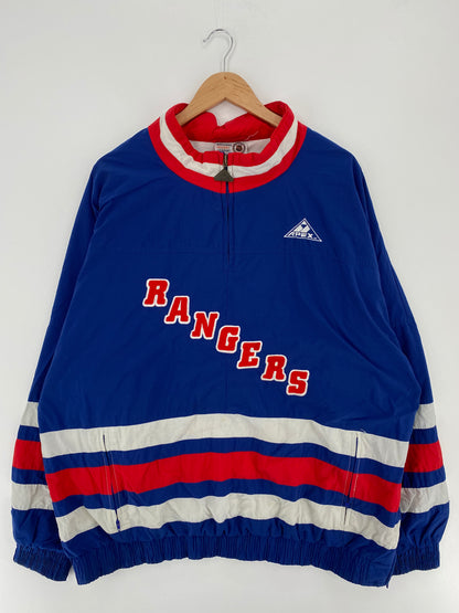 90’s NEW YORK RANGERS Size XL NHL Nylon Jacket  / A1944