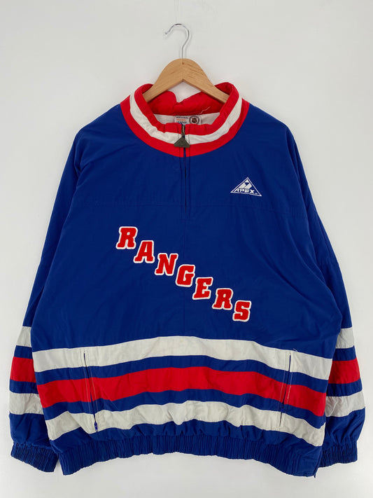 90’s NEW YORK RANGERS Size XL NHL Nylon Jacket  / A1944