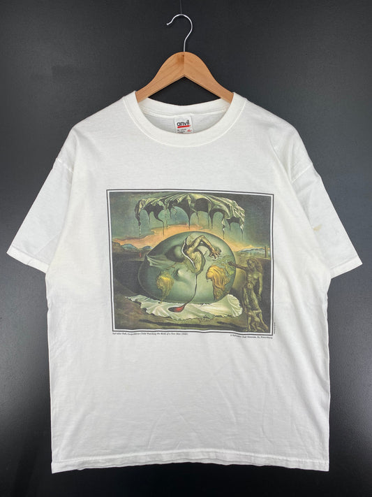 Vintage Salvador Dali MEN Size XL Vintage Art T-Shirt / A2073