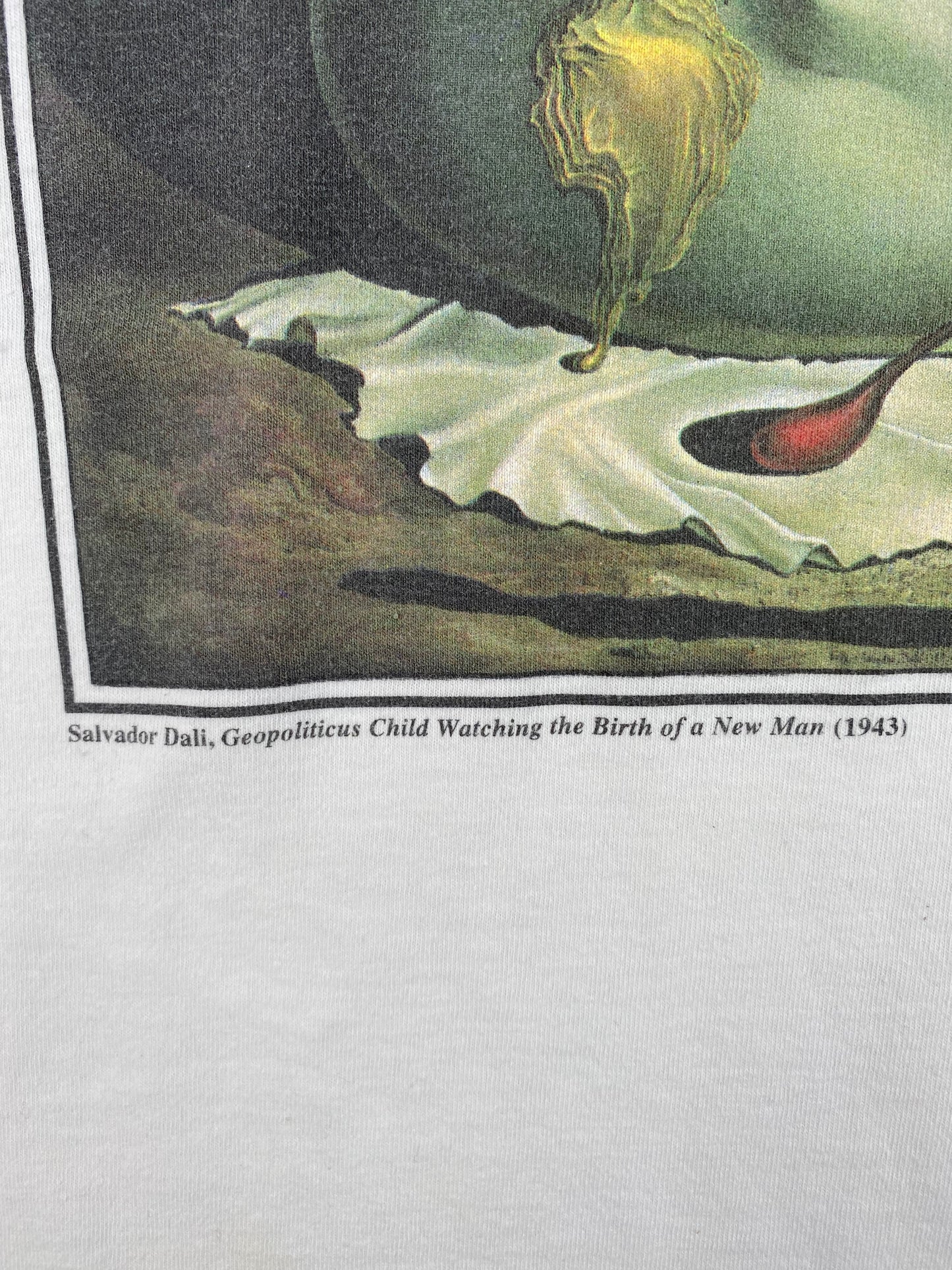 Vintage Salvador Dali MEN Size XL Vintage Art T-Shirt / A2073