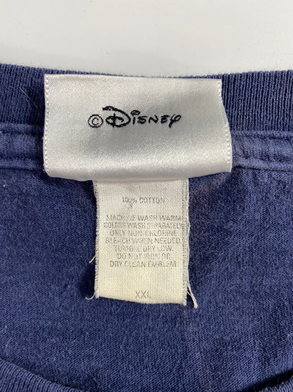 00' DISNEY MICKEY SPLASH MOUNTAIN Size XXL Vintage T-Shirt / A2077