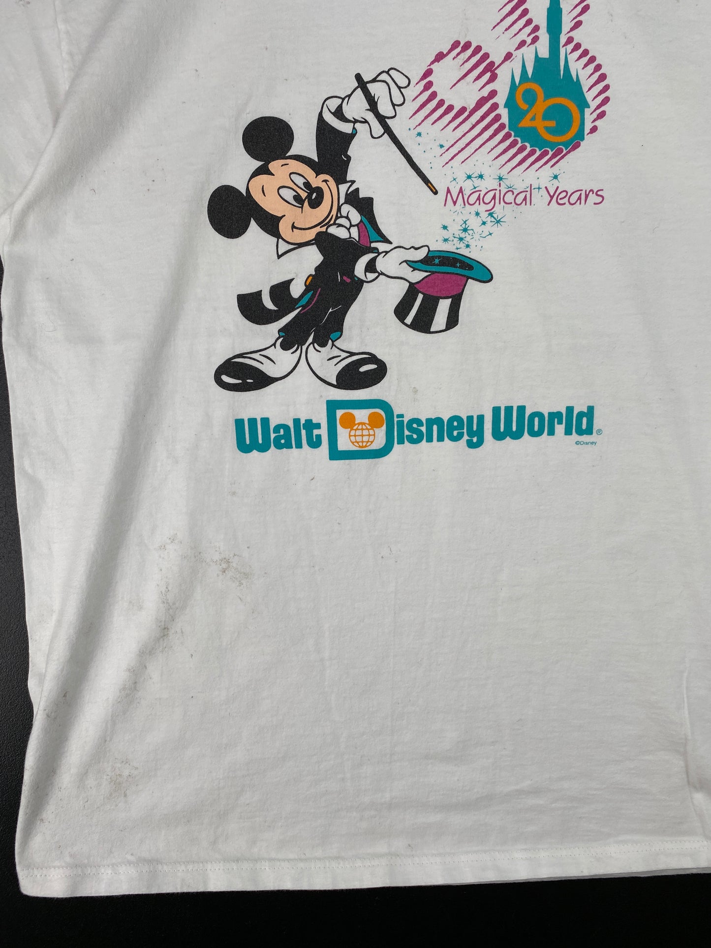 80’s DISNEY MICKEY Made in USA Size XL Vintage T-Shirts / A6637
