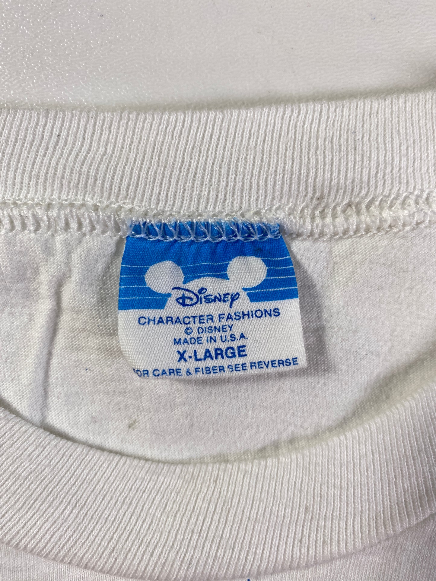 80’s DISNEY MICKEY Made in USA Size XL Vintage T-Shirts / A6637