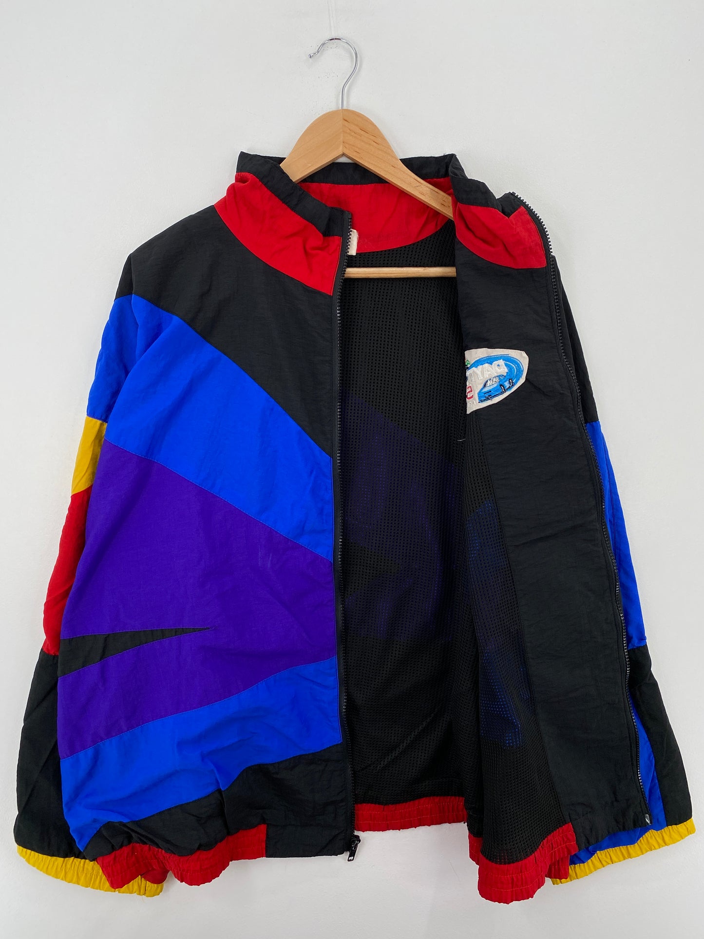 1997 DAYTONA 500 Made in USA Size XL Vintage Racing Nylon Jacket / A6649