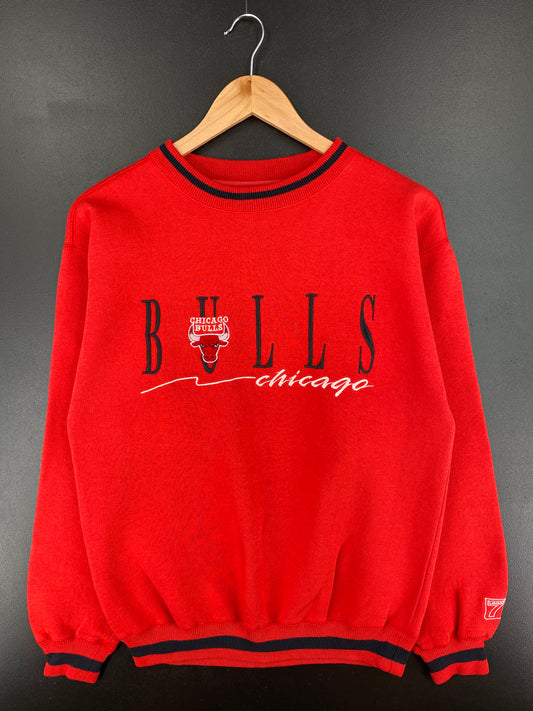 90’s CHICAGO BULLS Size M NBA Sweat-shirt / A2130