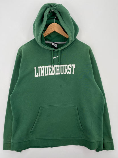 00’ NIKE LINDENHURST Size XL Vintage High School Hoodie Sweat-Shirt / A6658