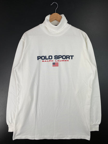 90's POLO SPORTS RALPH LAUREN Size L Vintage Long Sleeve T-shirt / A6677