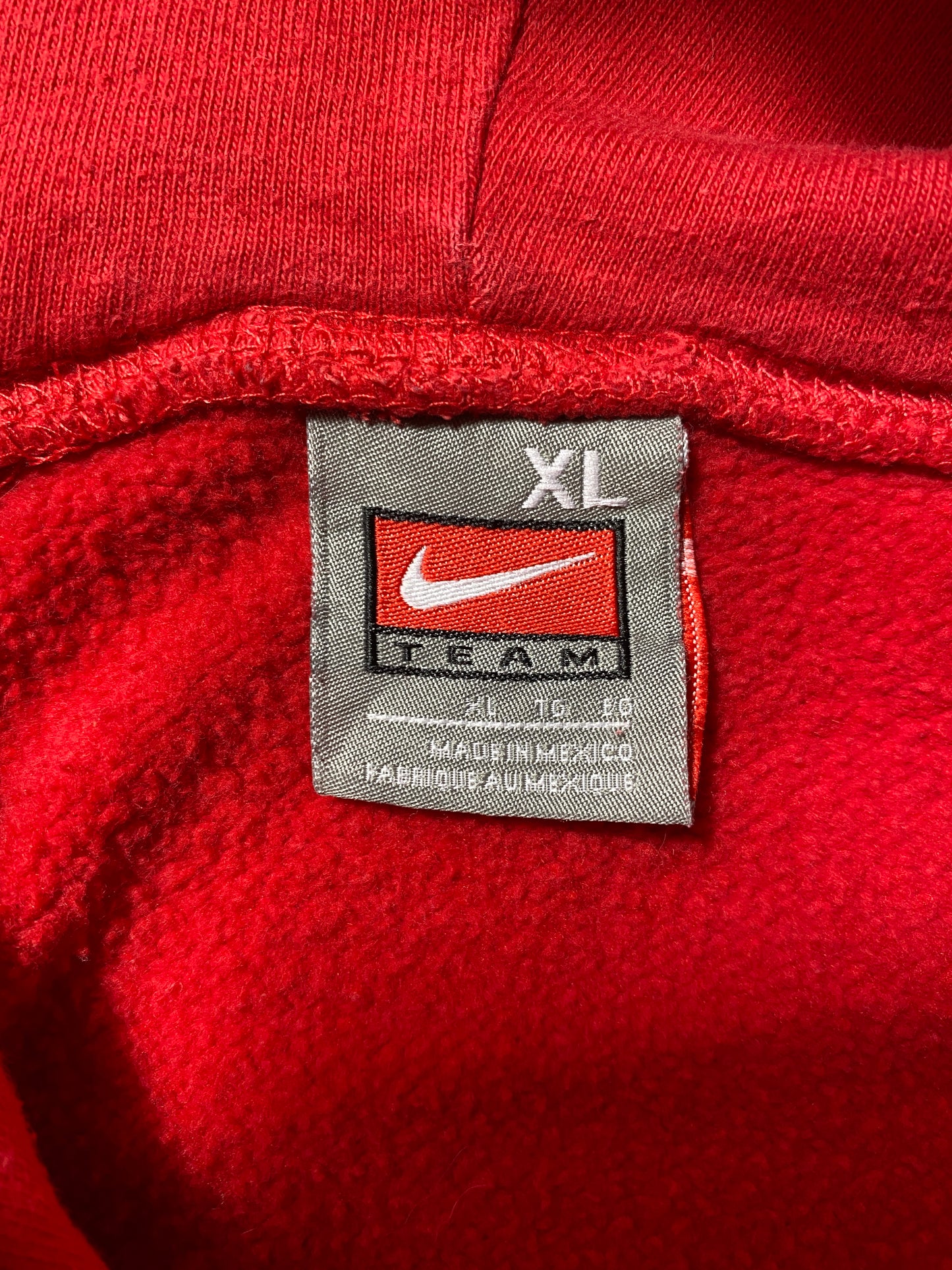 00' NIKE x OHIO STATE Size XL Vintage College Hoodie Sweat shirt / E4037S