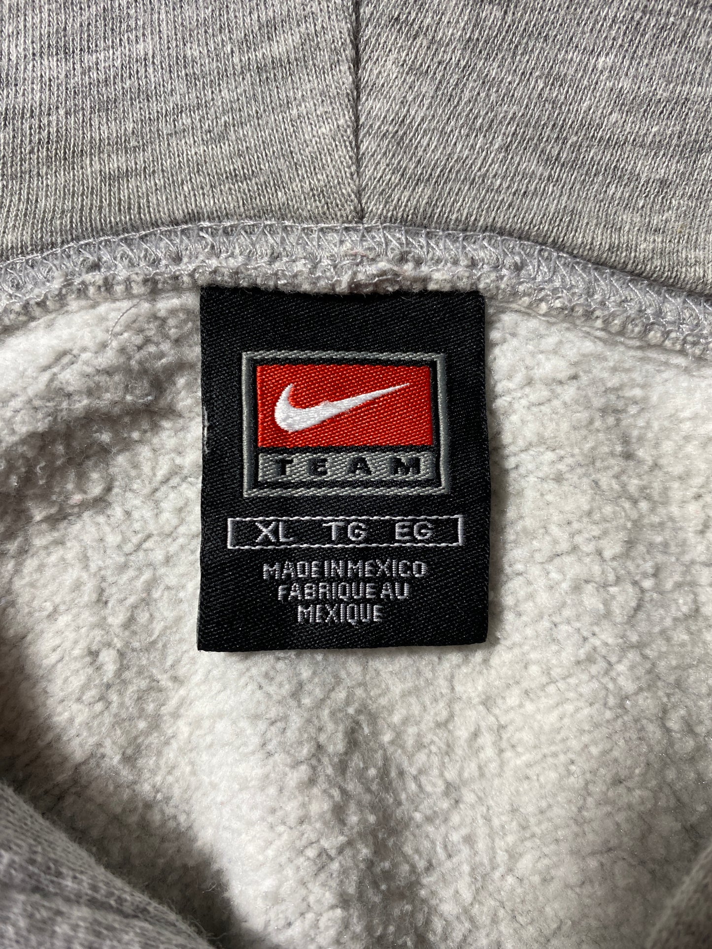 00' NIKE x OHIO STATE Size XL Vintage College Hoodie Sweat shirt / E4041S