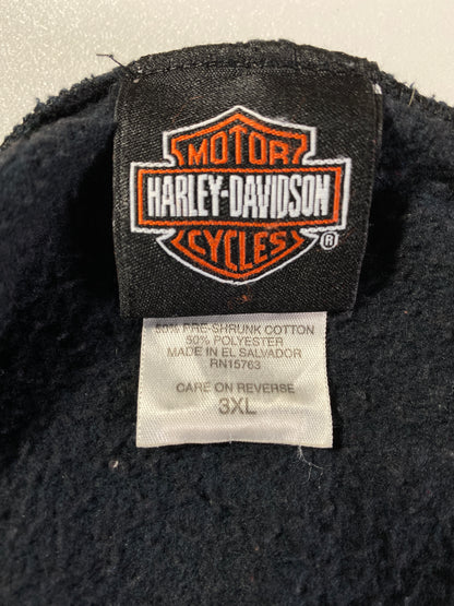 2003 HARLEY DAVIDSON Size XXXL Vintage Hoodie Sweat-Shirts / A6689