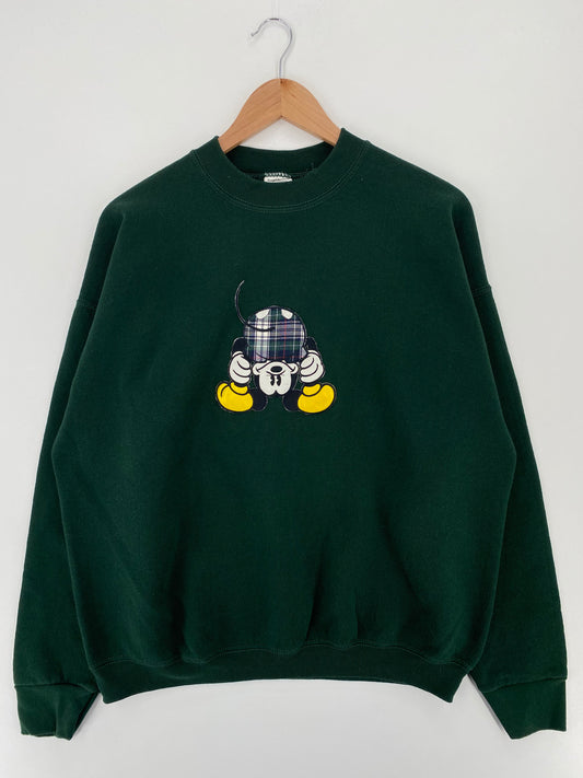 90's DISNEY MICKEY Made in USA Size XL Vintage Sweat-Shirt  / A2238