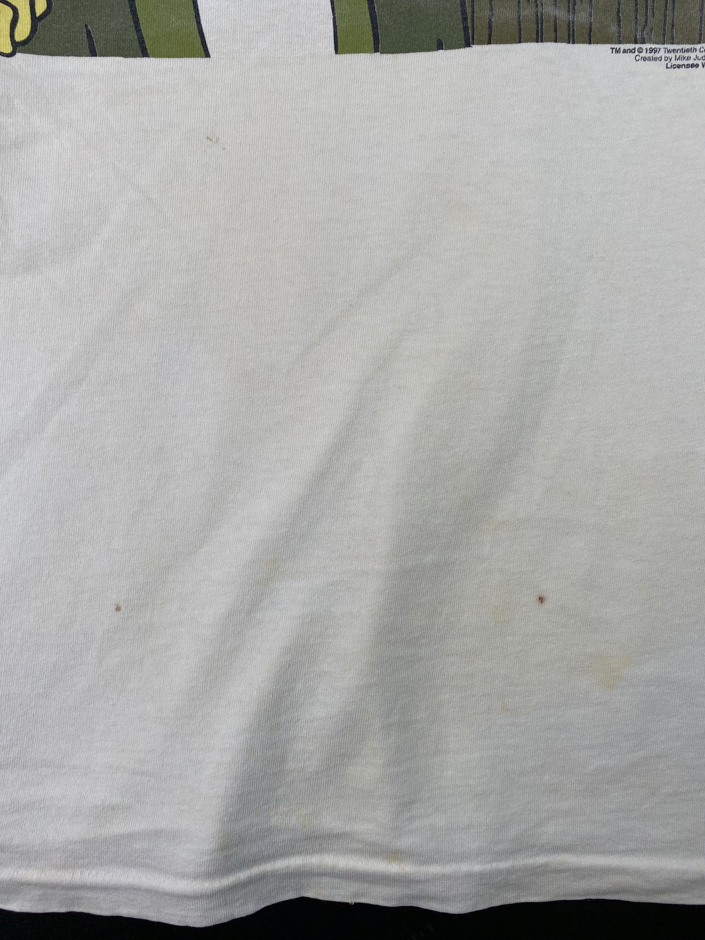 1997 KING OF THE HILL DALE GRIBBLE Size XL Vintage T-Shirts / A6727