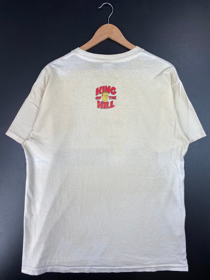 1997 KING OF THE HILL DALE GRIBBLE Size XL Vintage T-Shirts / A6727