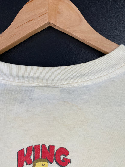 1997 KING OF THE HILL DALE GRIBBLE Size XL Vintage T-Shirts / A6727