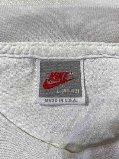 90's NIKE SILVER TAG Made in USA Size L Vintage T-Shirts / A6726