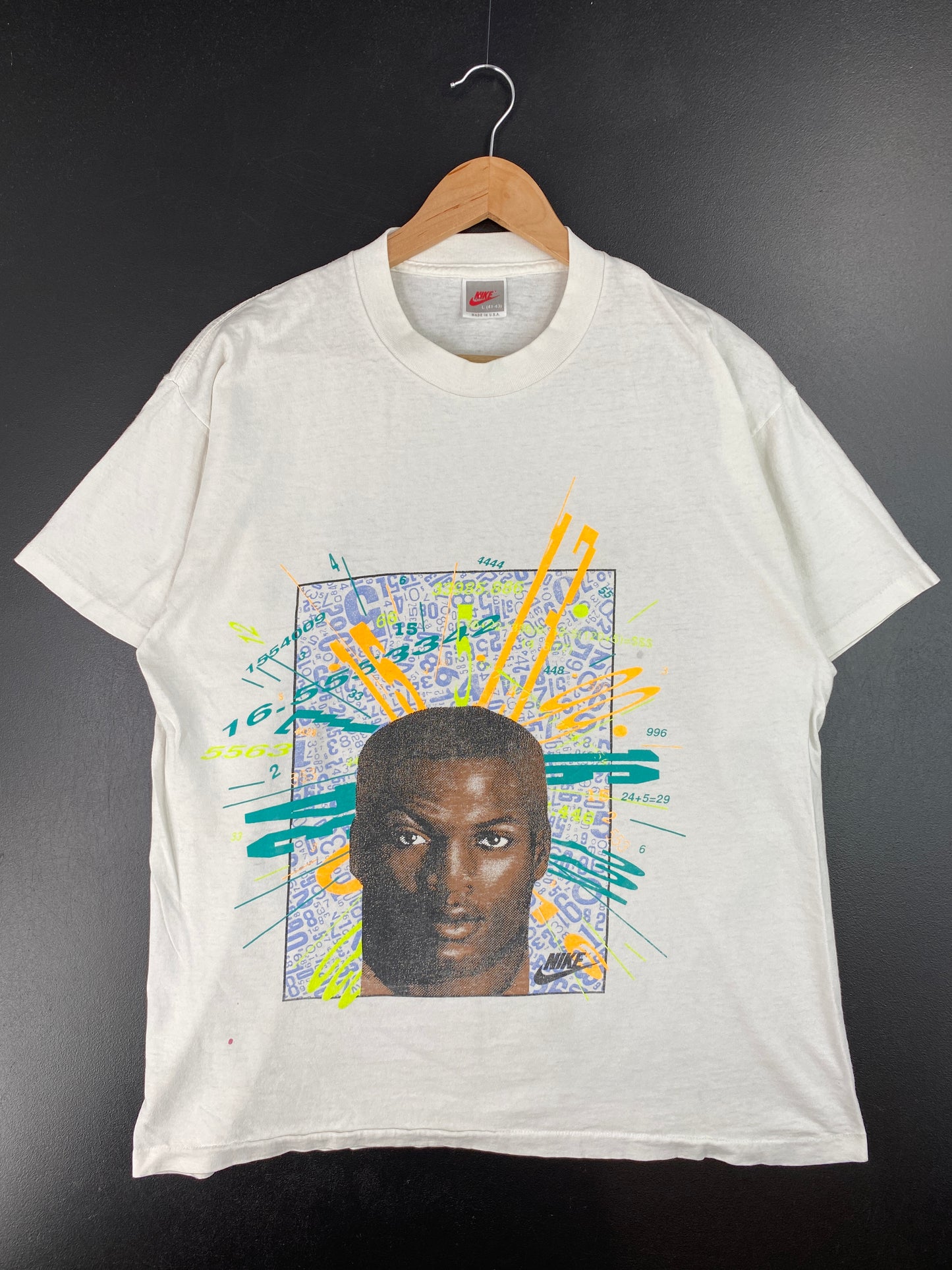 90's NIKE SILVER TAG Made in USA Size L Vintage T-Shirts / A6726