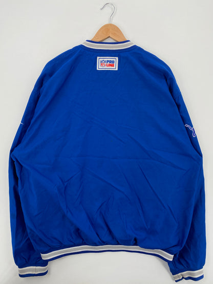 Vintage REEBOK DETROIT LIONS Size XL Vintage NFL Warm-Up Jersey / A6777