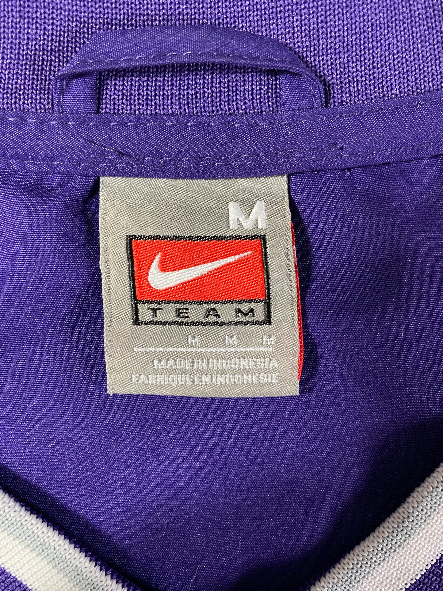 00' NIKE KANSAS STATE Size M Vintage College Warm-Up Jersey / A6772