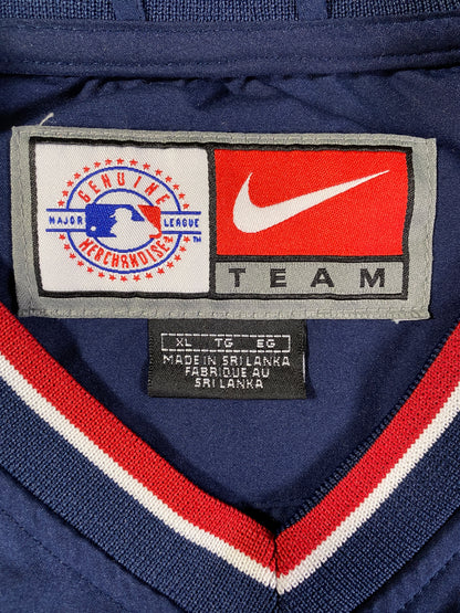 00' NIKE BOSTON RED SOX Size XL Vintage MLB Warm-Up Jersey / A6770
