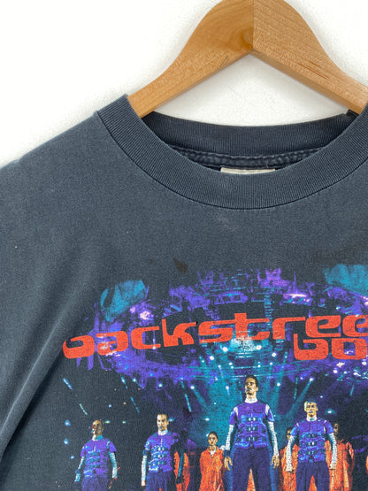 .90's BACKSTREET BOYS Size XL Vintage T-shirt / E4751T