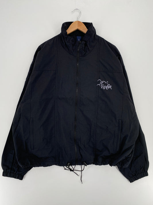00' DISNEY MICKEY EPCOT Size XXL Vintage Nylon Jacket  / A2406