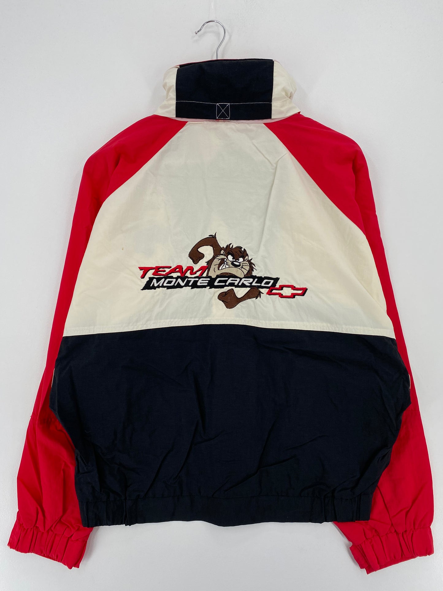 90's TEAM MONTE CARLO x TAZ Size L Vintage Racing Nylon Jacket  / A2408