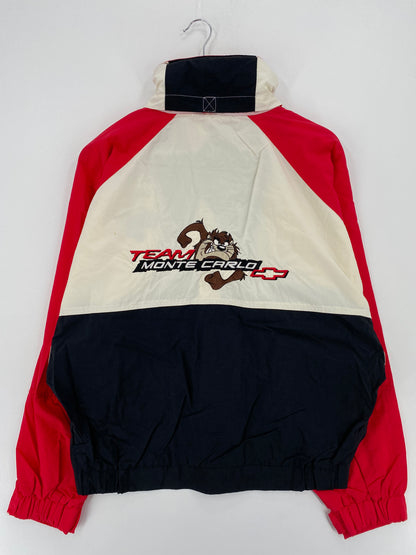 90's TEAM MONTE CARLO x TAZ Size L Vintage Racing Nylon Jacket  / A2408