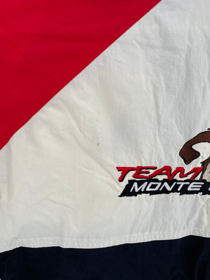 90's TEAM MONTE CARLO x TAZ Size L Vintage Racing Nylon Jacket  / A2408