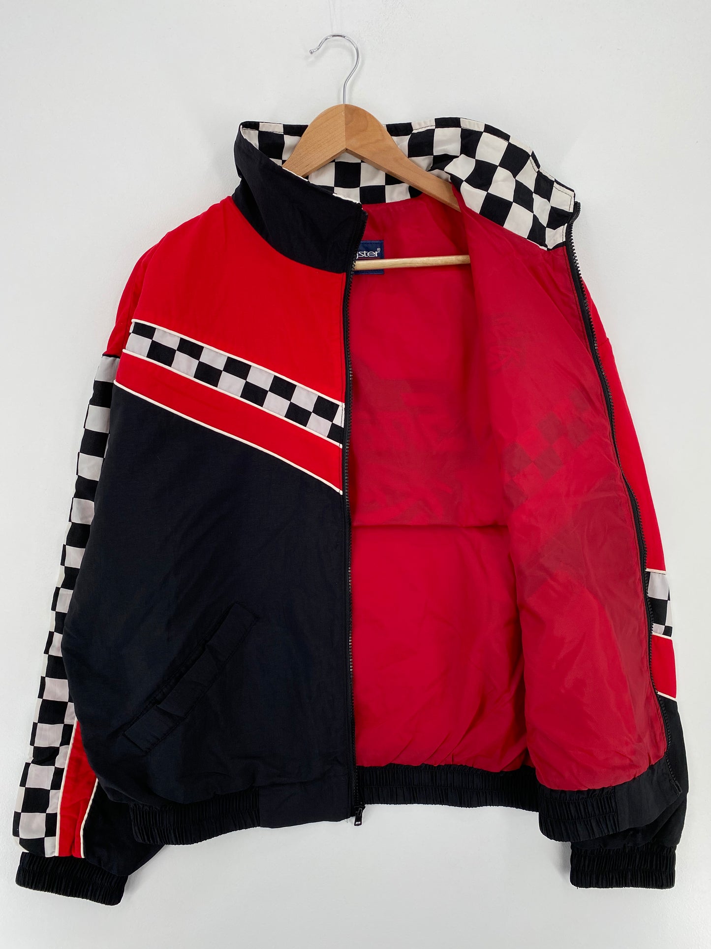 90's SNAP ON RACING Size L Vintage Nylon Jacket  / A2412