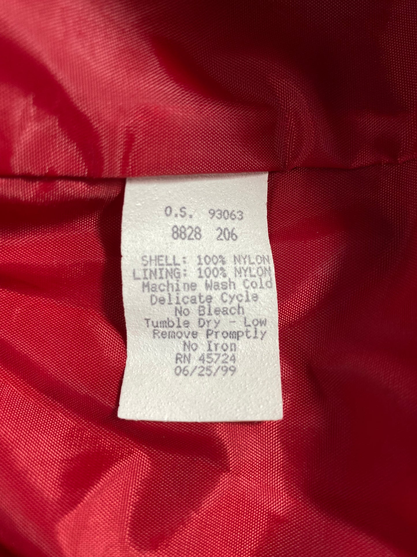 90's SNAP ON RACING Size L Vintage Nylon Jacket  / A2412