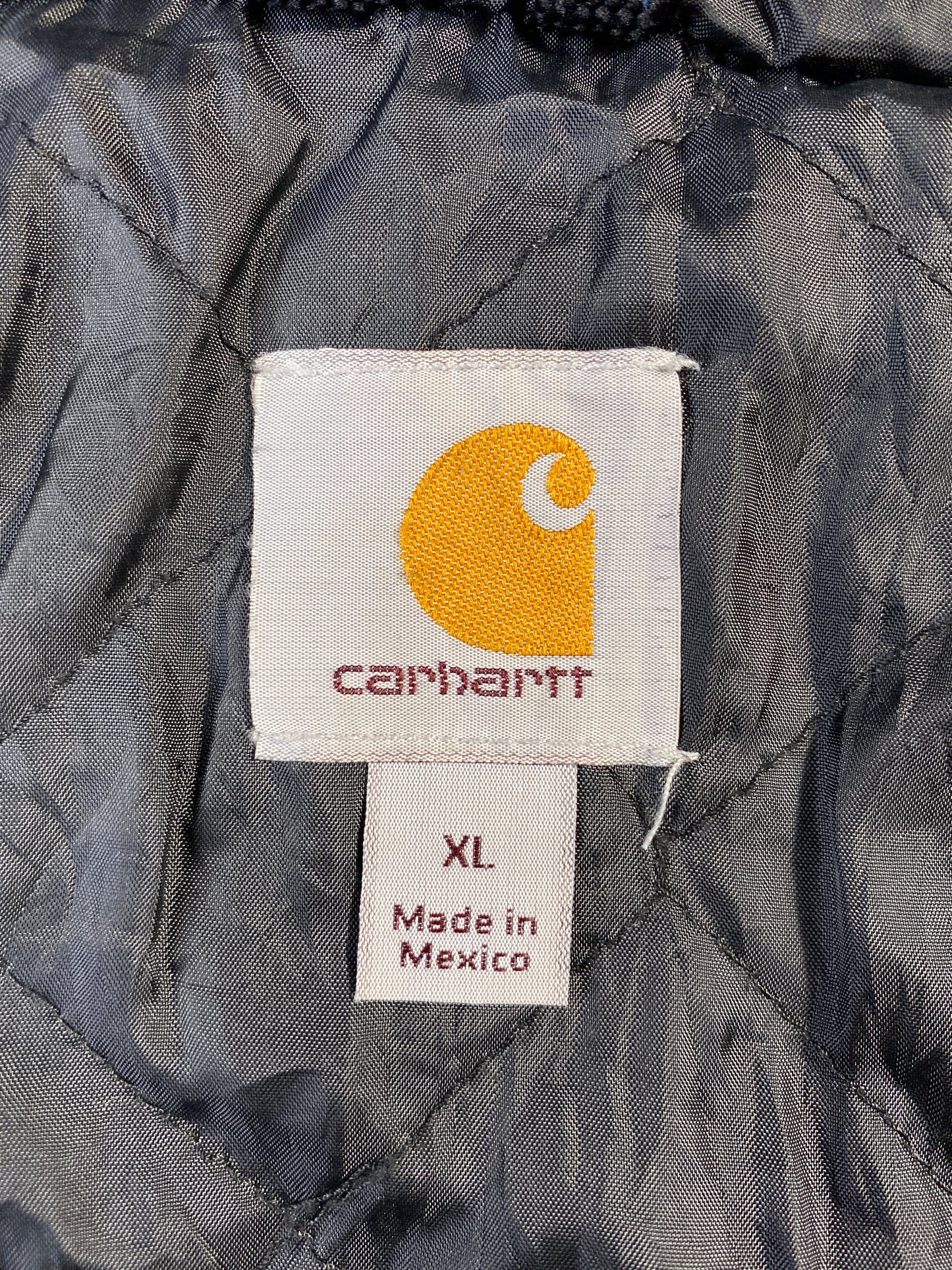 Vintage CARHARTT Size XL Zip-up Hoodie Sweat-Shirt / A7499