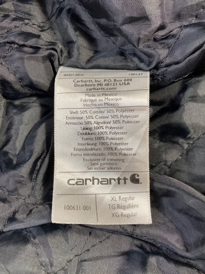 Vintage CARHARTT Size XL Zip-up Hoodie Sweat-Shirt / A7499