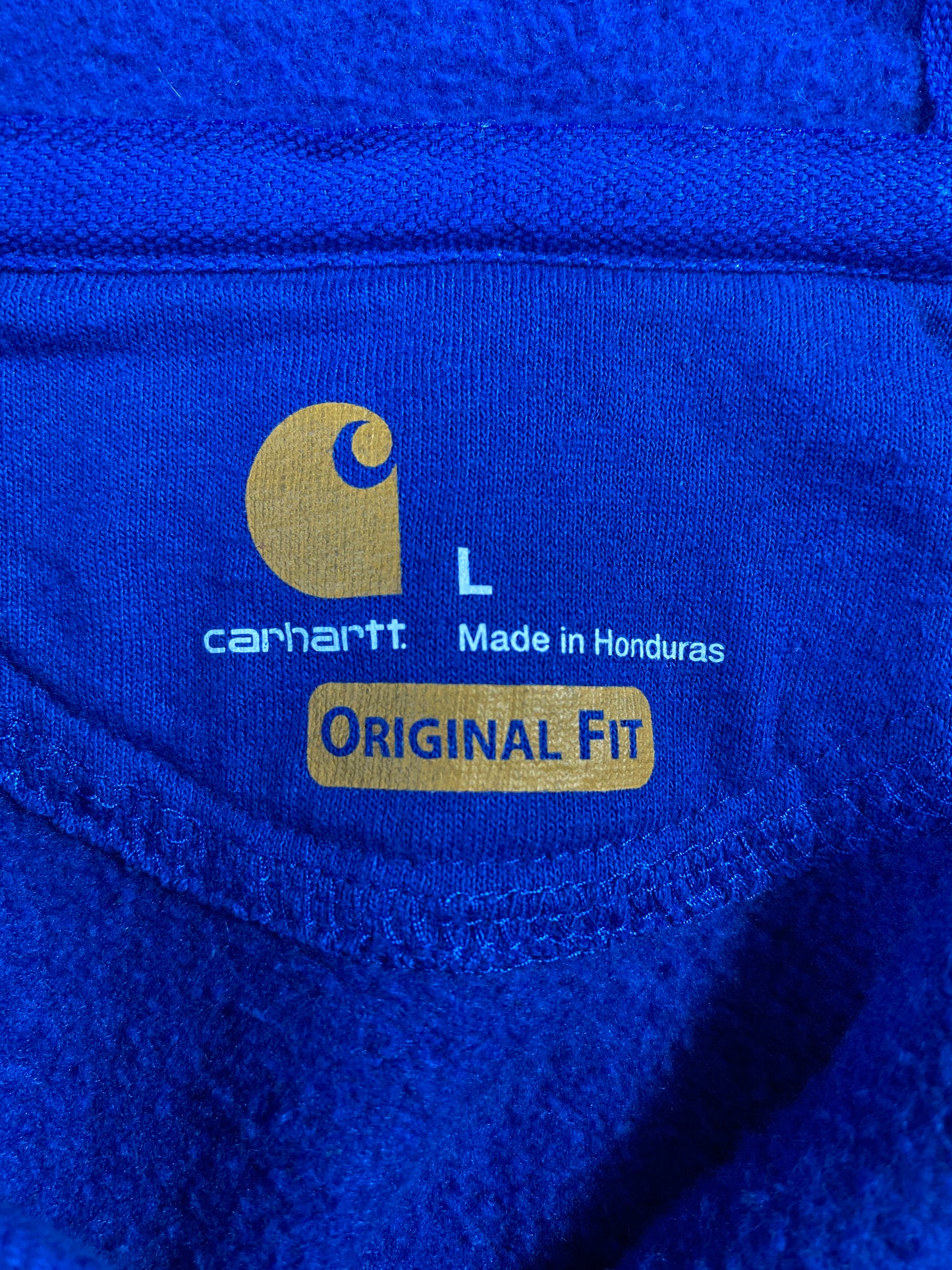 Vintage CARHARTT Size L Hoodie Sweat-Shirt / A7500
