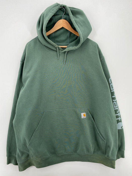 Vintage CARHARTT Size XXXL Hoodie Sweat-Shirt / A7501