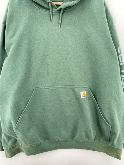 Vintage CARHARTT Size XXXL Hoodie Sweat-Shirt / A7501