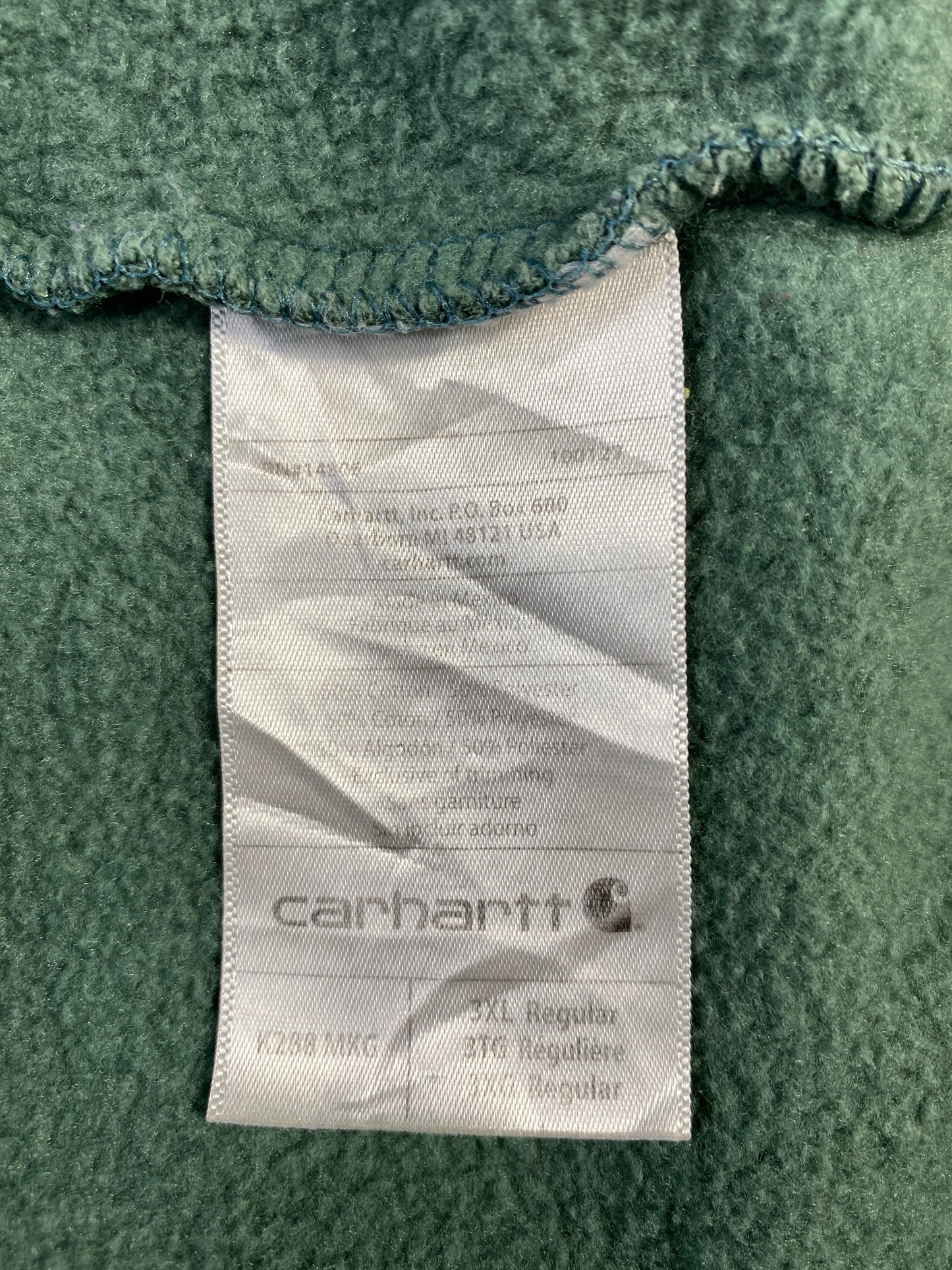 Vintage CARHARTT Size XXXL Hoodie Sweat-Shirt / A7501