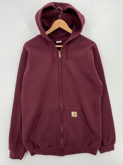 Vintage CARHARTT Size M Zip-up Hoodie Sweat-Shirt / A7502